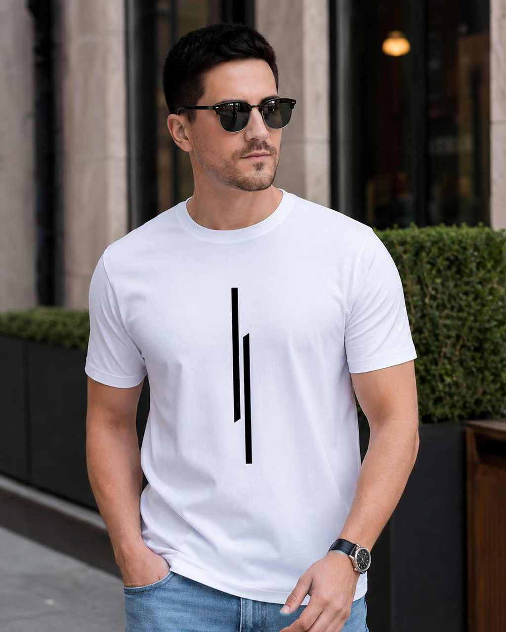 Stripe Tee — Pack of 5