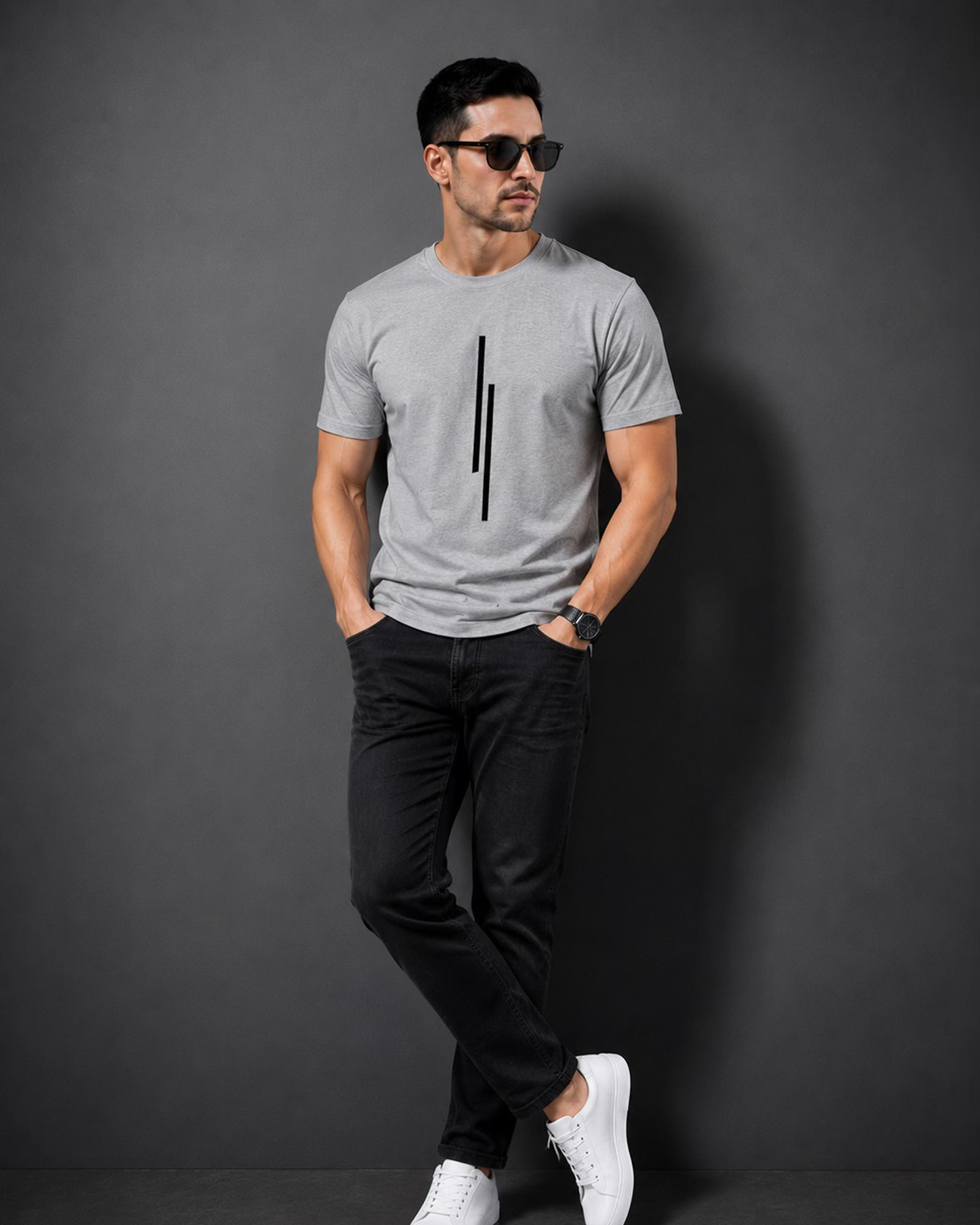 Stripe Tee — Pack of 5