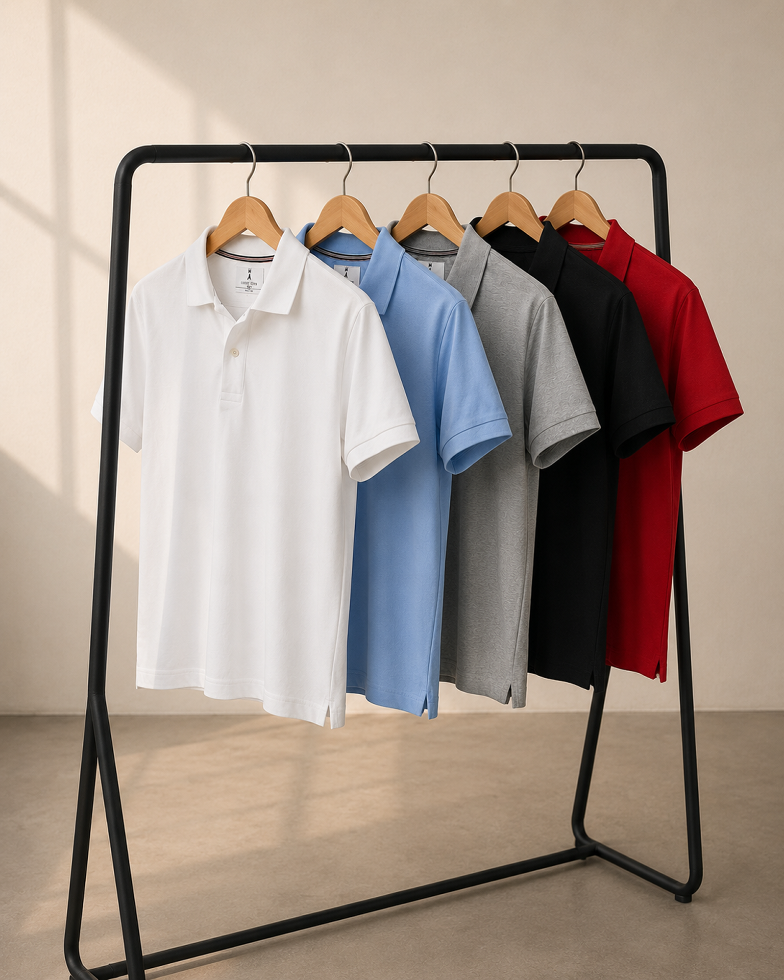 The Cotton Polo — Pack of 5